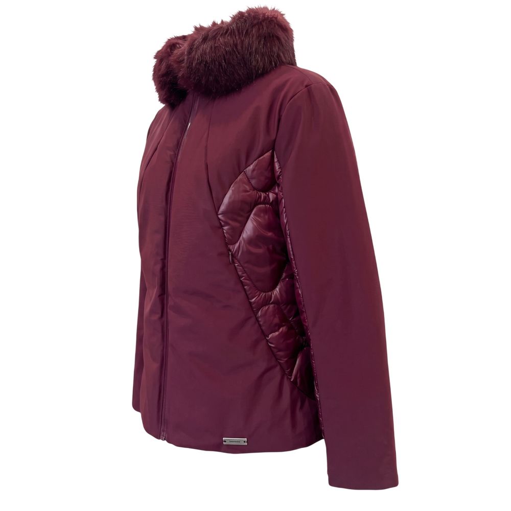 Baldinini Trend Rote Nylon-Damenjacke – Produktansicht 2 | Arca Lucia