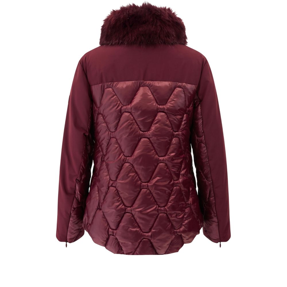 Baldinini Trend Rote Nylon-Damenjacke – Produktansicht 3 | Arca Lucia