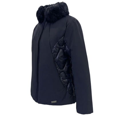 Baldinini Trend Blaue Nylon Jacken & Mantel – Produktansicht 2 | Arca Lucia