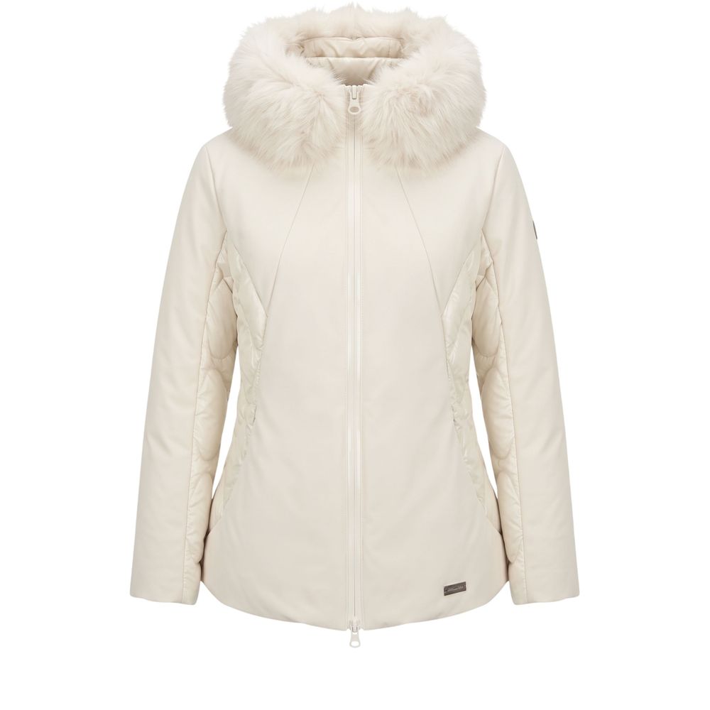 Baldinini Trend Weiße Nylon Jacken & Mantel – Produktansicht 1 | Arca Lucia