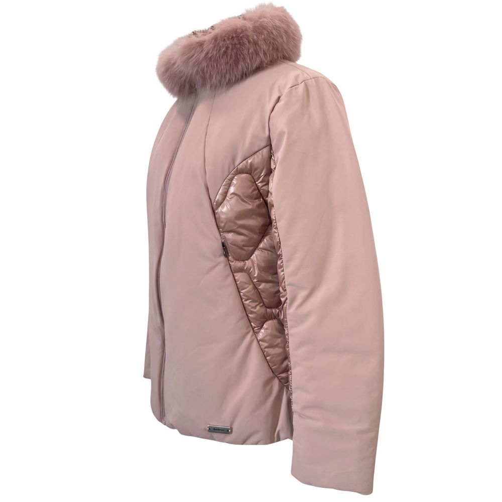 Baldinini Trend Pink Nylon Damenjacke – Produktansicht 2 | Arca Lucia