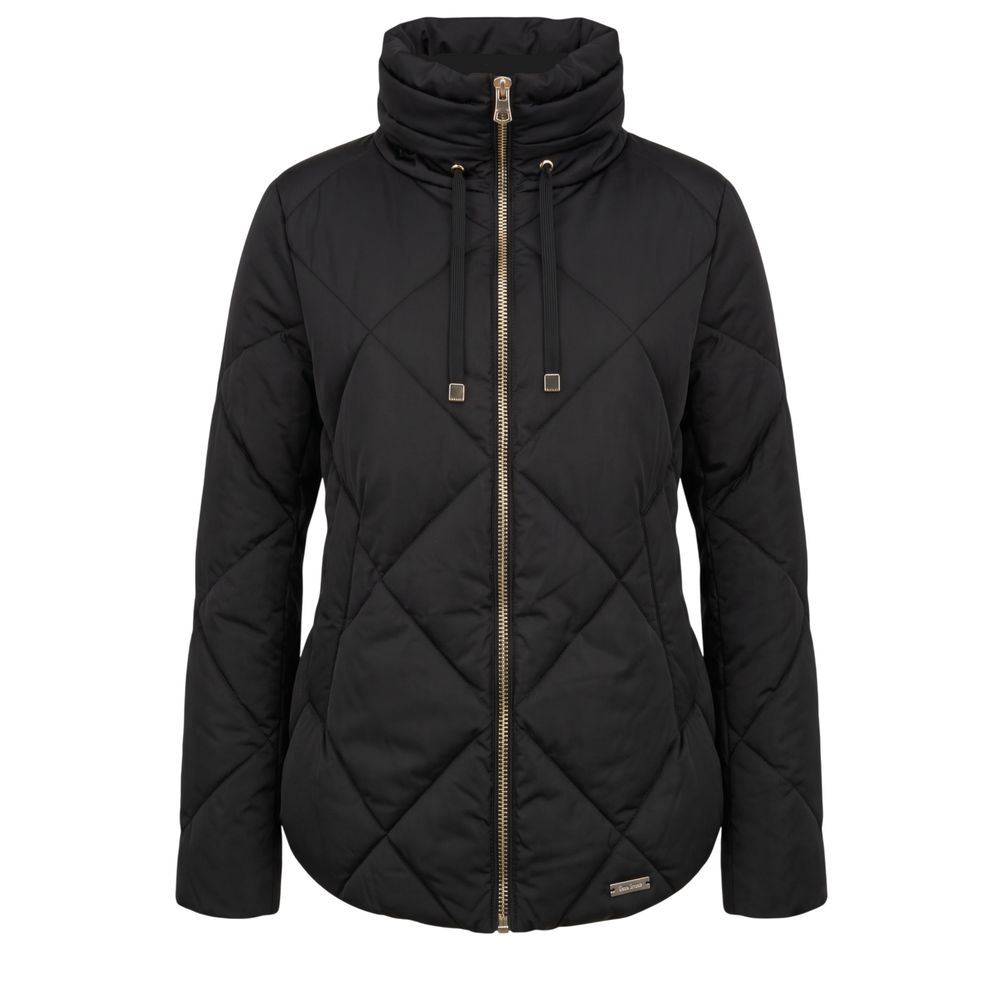Baldinini Trend Schwarze Damenjacke aus Polyester – Produktansicht 1 | Arca Lucia