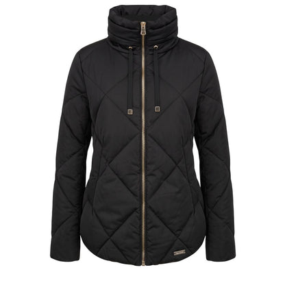 Baldinini Trend Schwarze Damenjacke aus Polyester – Produktansicht 1 | Arca Lucia