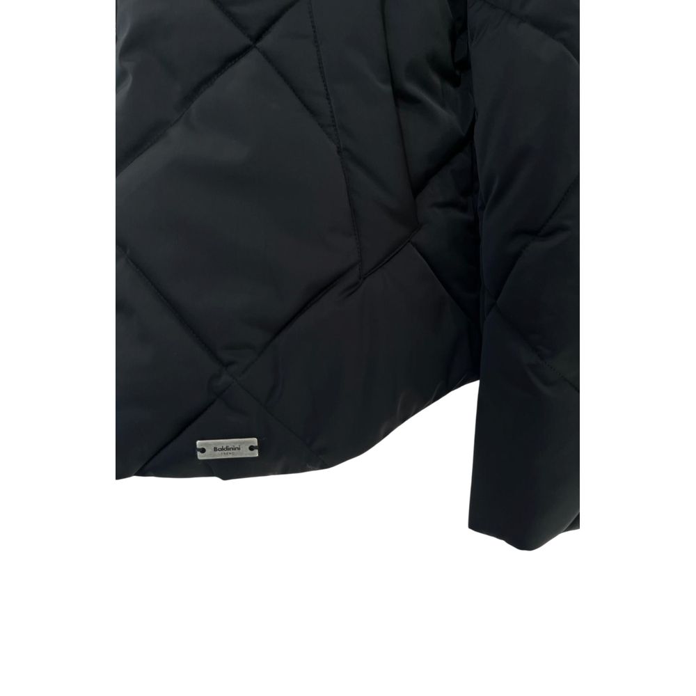 Baldinini Trend Schwarze Damenjacke aus Polyester – Produktansicht 5 | Arca Lucia