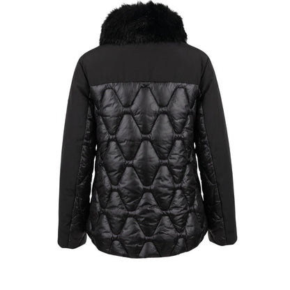 Baldinini Trend Schwarze Nylon-Damenjacke – Produktansicht 3 | Arca Lucia
