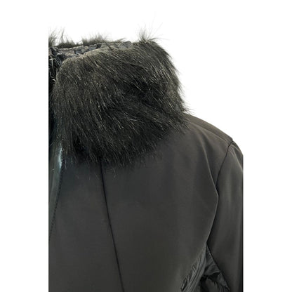 Baldinini Trend Schwarze Nylon-Damenjacke – Produktansicht 4 | Arca Lucia