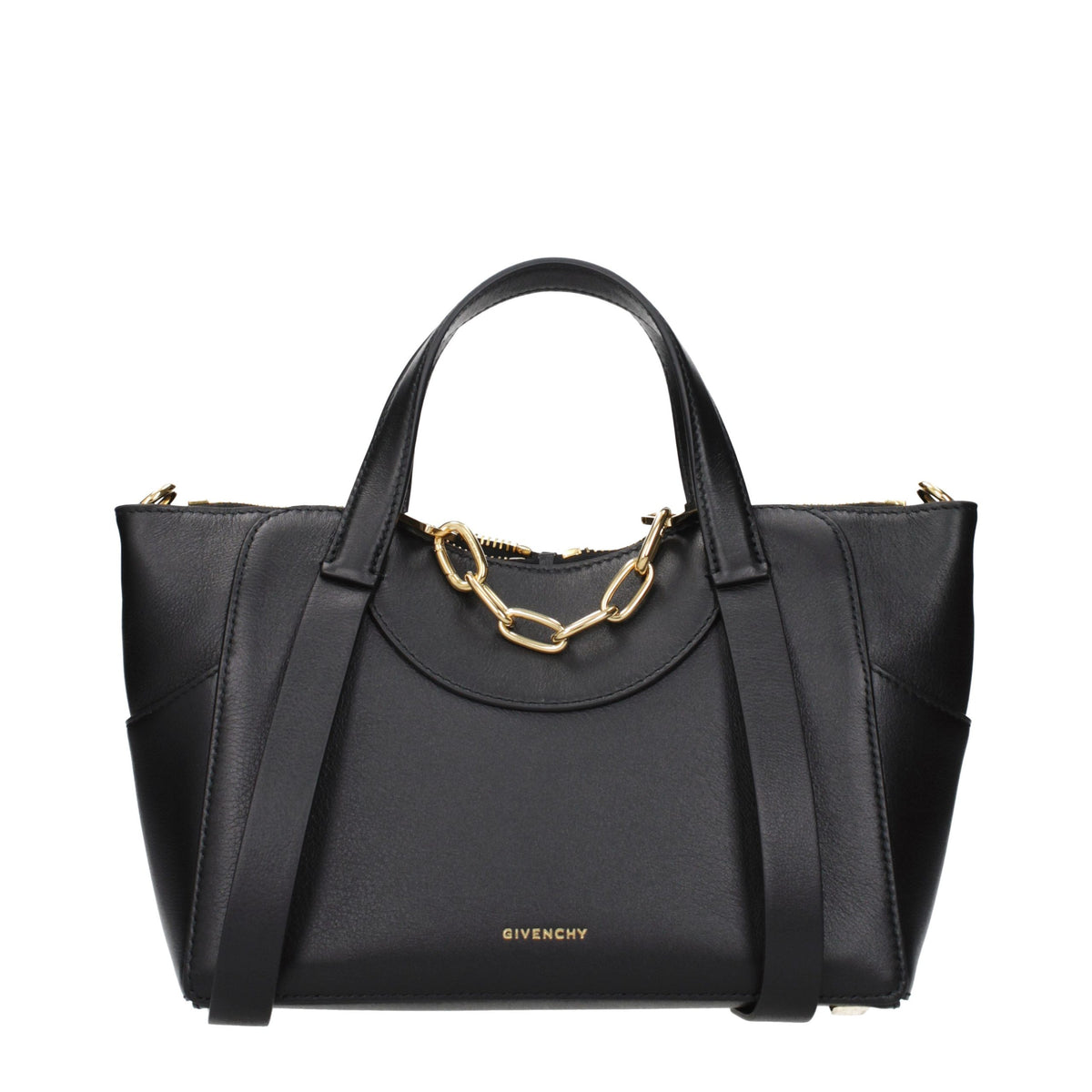 Givenchy Schwarze Lederhandtasche – Produktansicht 1 | Arca Lucia