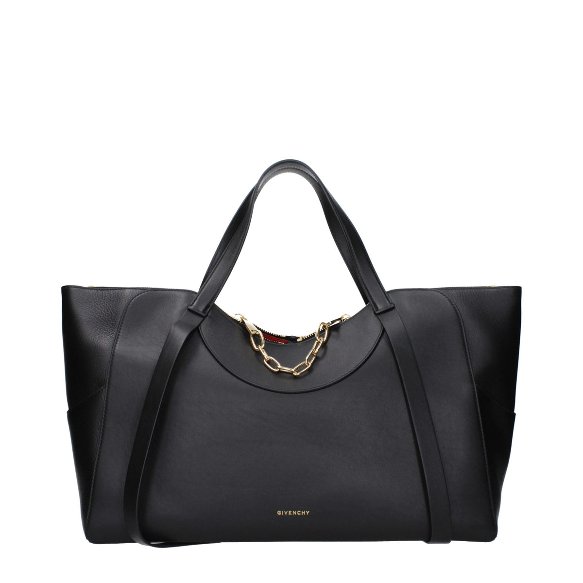 Givenchy Schwarze Lederhandtasche – Produktansicht 1 | Arca Lucia
