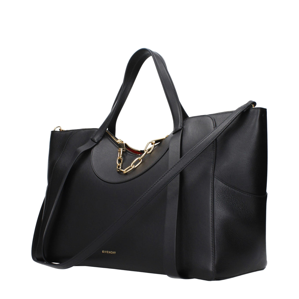 Givenchy Schwarze Lederhandtasche – Produktansicht 2 | Arca Lucia