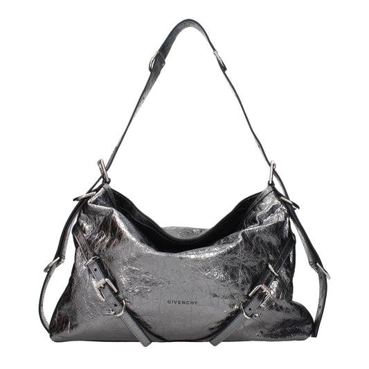 Givenchy Graue Leder Schultertasche – Produktansicht 1 | Arca Lucia