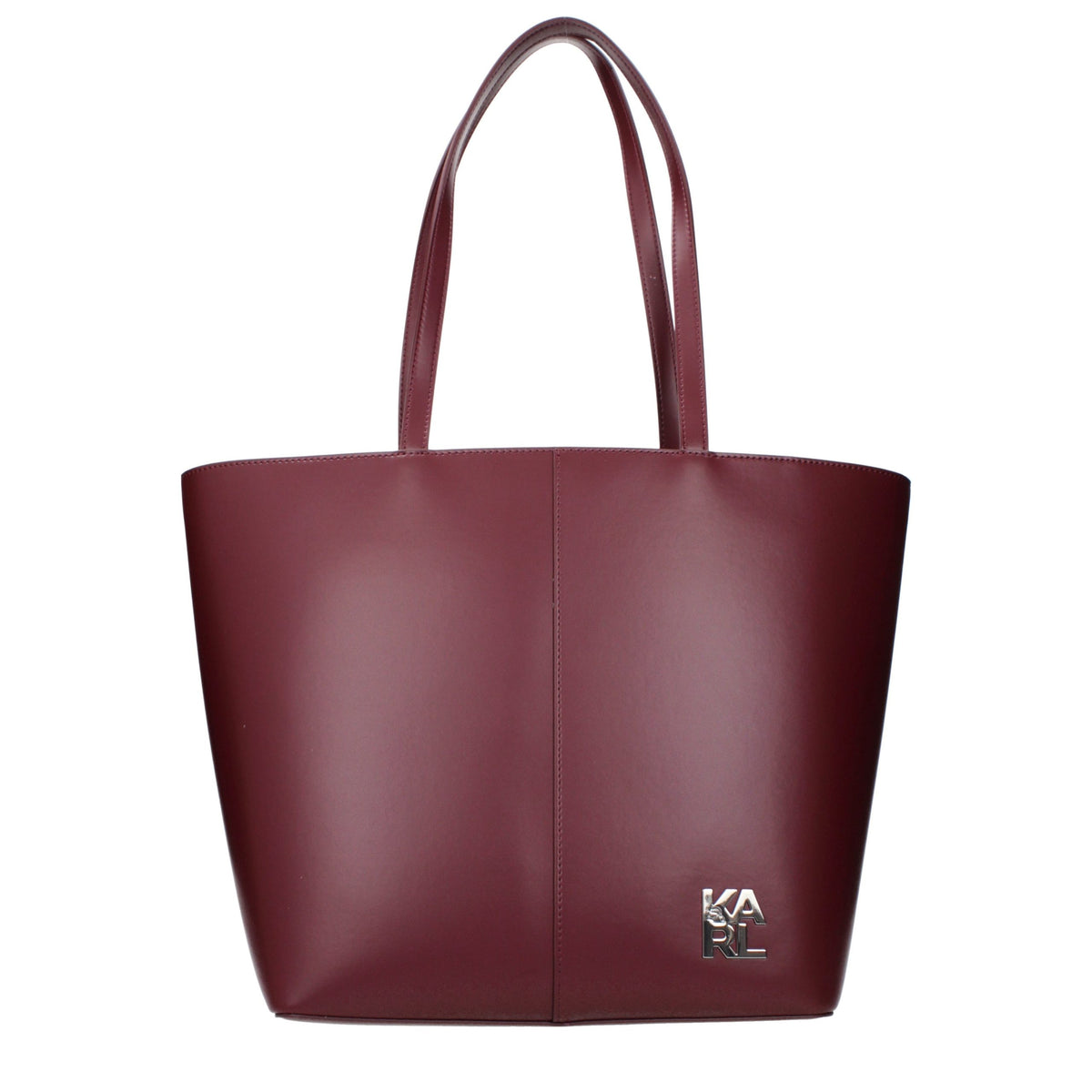 Karl Lagerfeld Rote Schultertasche aus Polyethylen – Produktansicht 1 | Arca Lucia