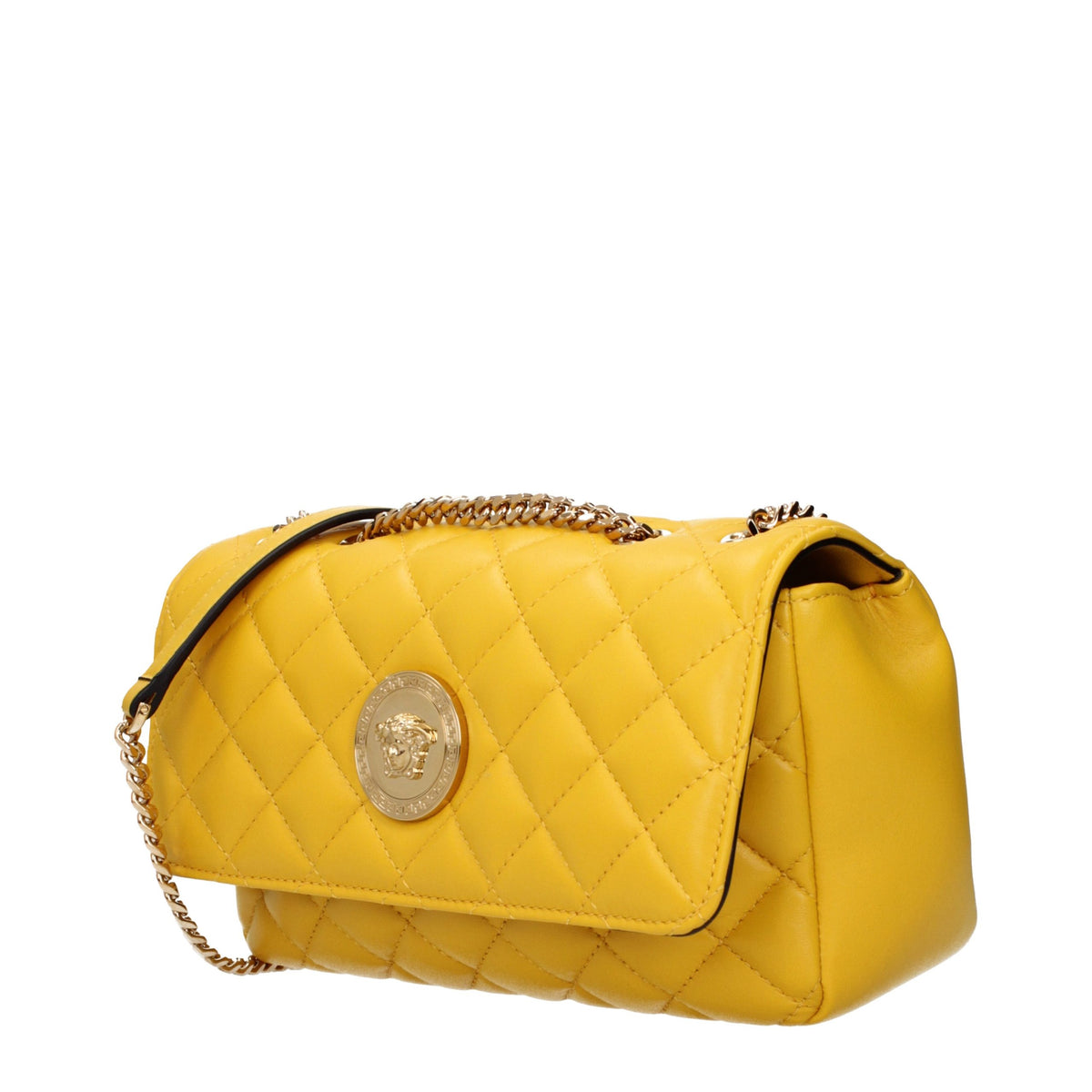 Versace Gelbe Leder Umhängetasche – Produktansicht 2 | Arca Lucia