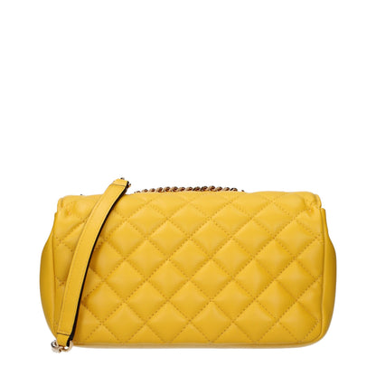 Versace Gelbe Leder Umhängetasche – Produktansicht 3 | Arca Lucia