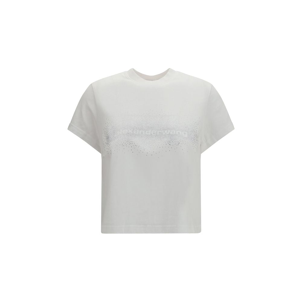 Alexander Wang Weißes Baumwoll-T-Shirt – Produktansicht 1 | Arca Lucia