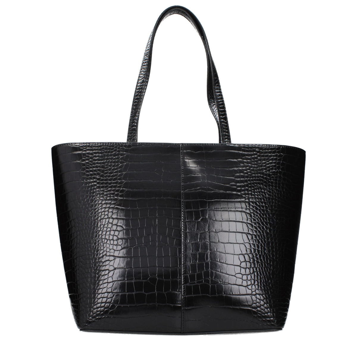 Karl Lagerfeld Schwarze Schultertasche aus Polyethylen – Produktansicht 3 | Arca Lucia