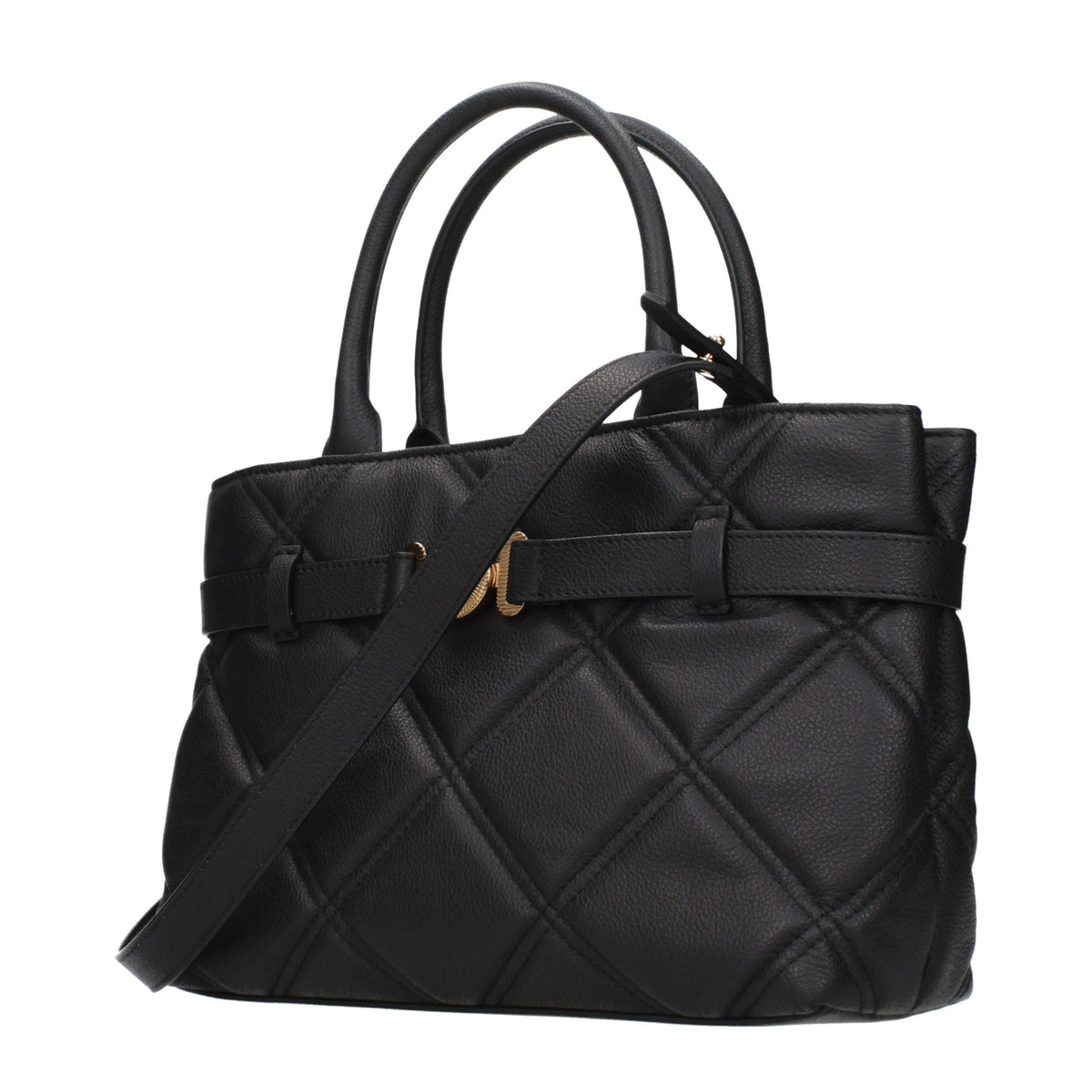 Versace Schwarze Lederhandtasche – Produktansicht 2 | Arca Lucia