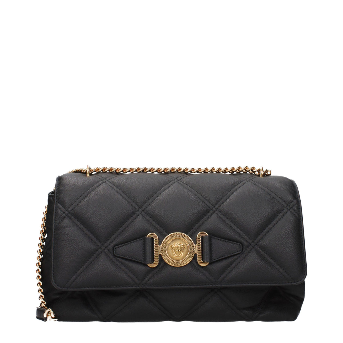 Versace Schwarze Leder Umhängetasche – Produktansicht 1 | Arca Lucia