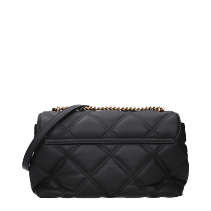 Versace Schwarze Leder Umhängetasche – Produktansicht 3 | Arca Lucia