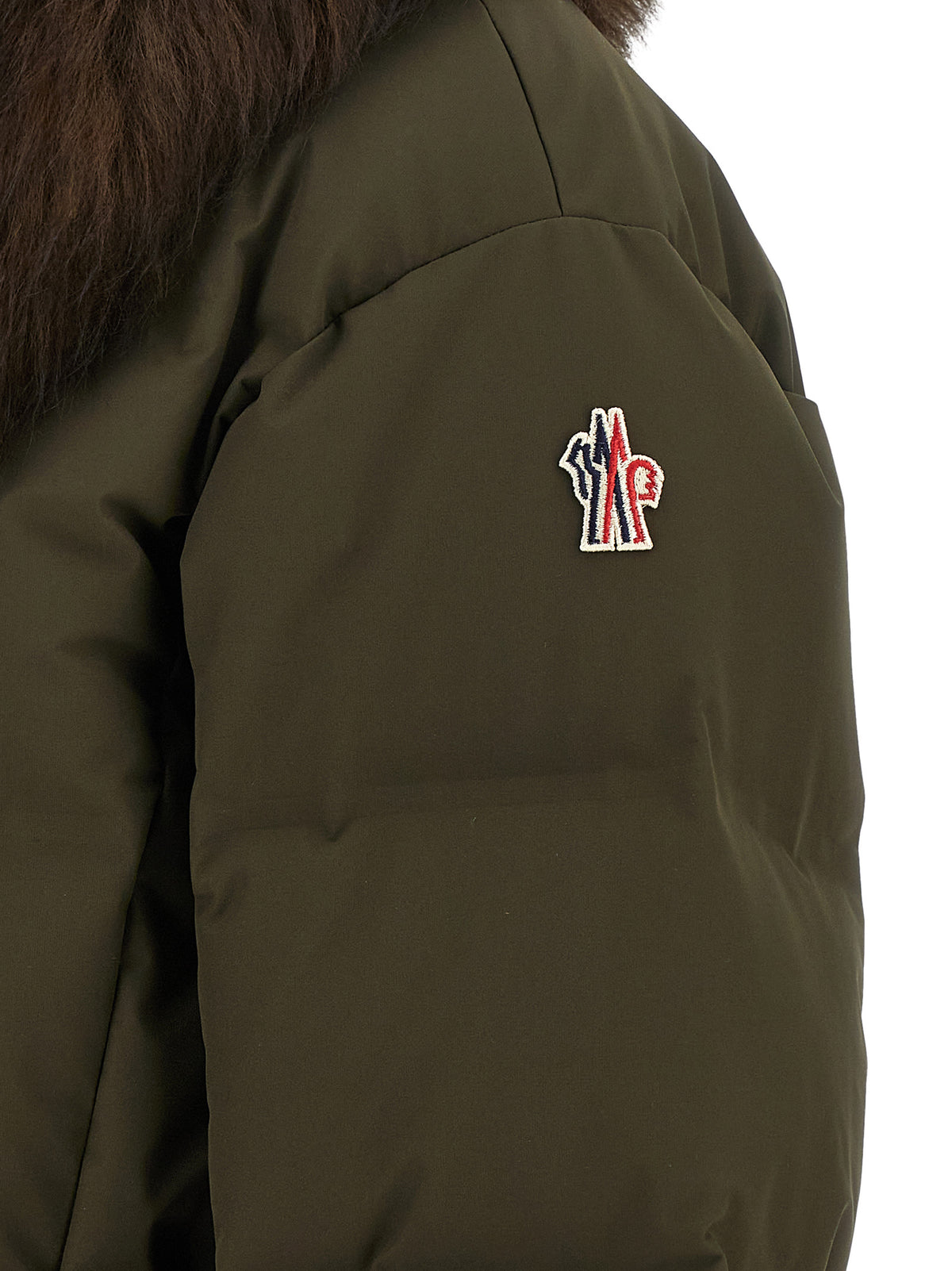 Moncler Grenoble Zweifarbig-Polyester-Bomberjacke – Produktansicht 6 | Arca Lucia