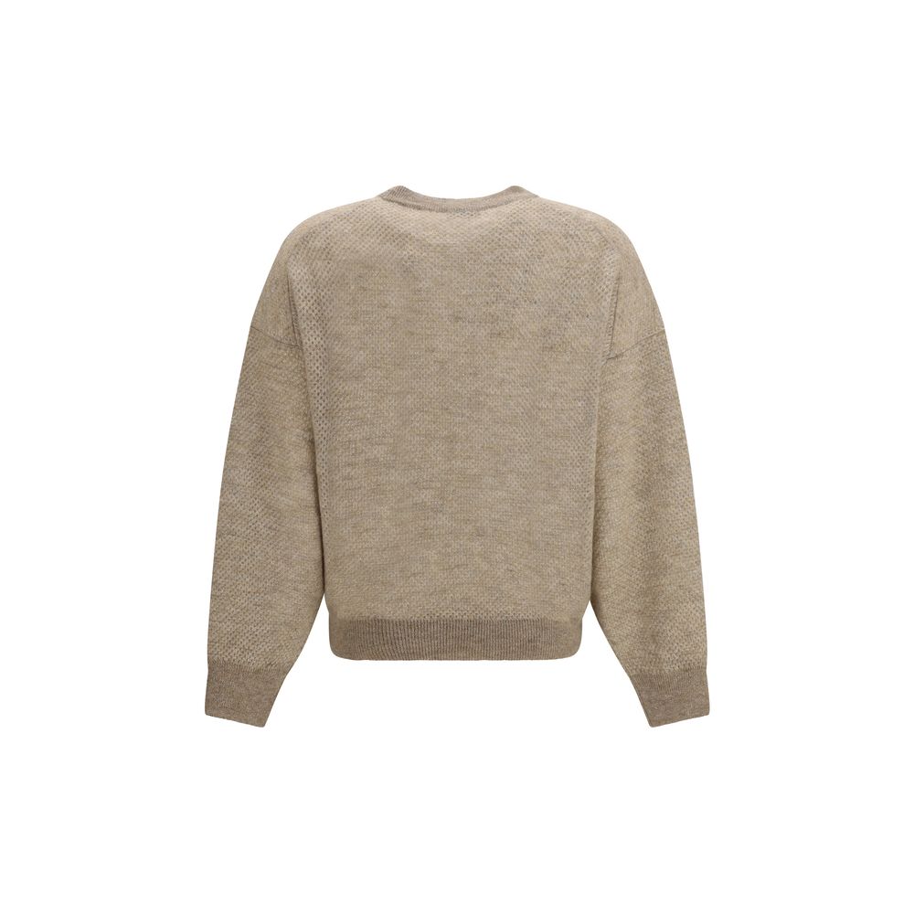 Brunello Cucinelli Beiger Mohair-Pullover – Produktansicht 2 | Arca Lucia