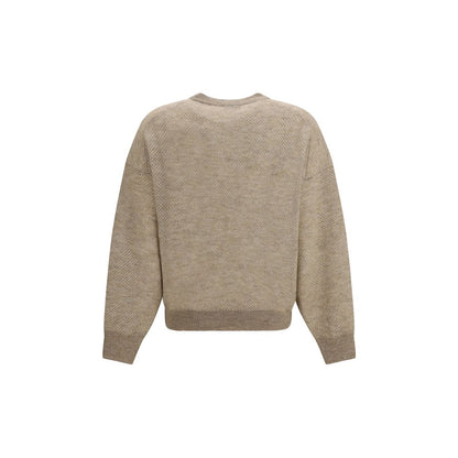 Brunello Cucinelli Beiger Mohair-Pullover – Produktansicht 2 | Arca Lucia