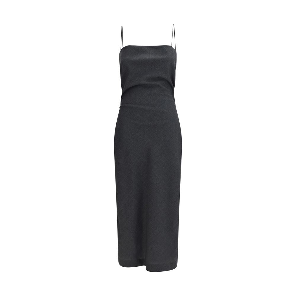 Calvin Klein Graues Wollkleid Oves Aries Cocktailkleid – Produktansicht 1 | Arca Lucia
