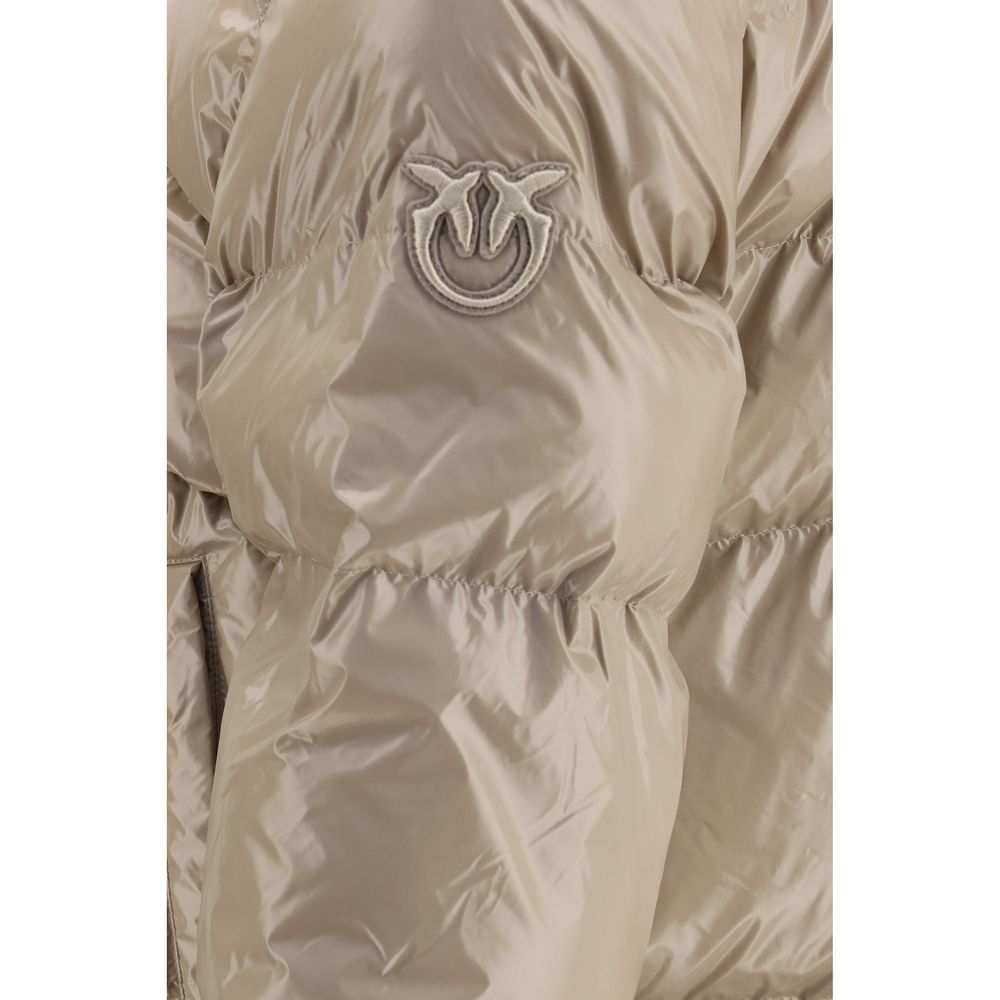 PINKO Beige Polyamid Steppjacke – Produktansicht 3 | Arca Lucia