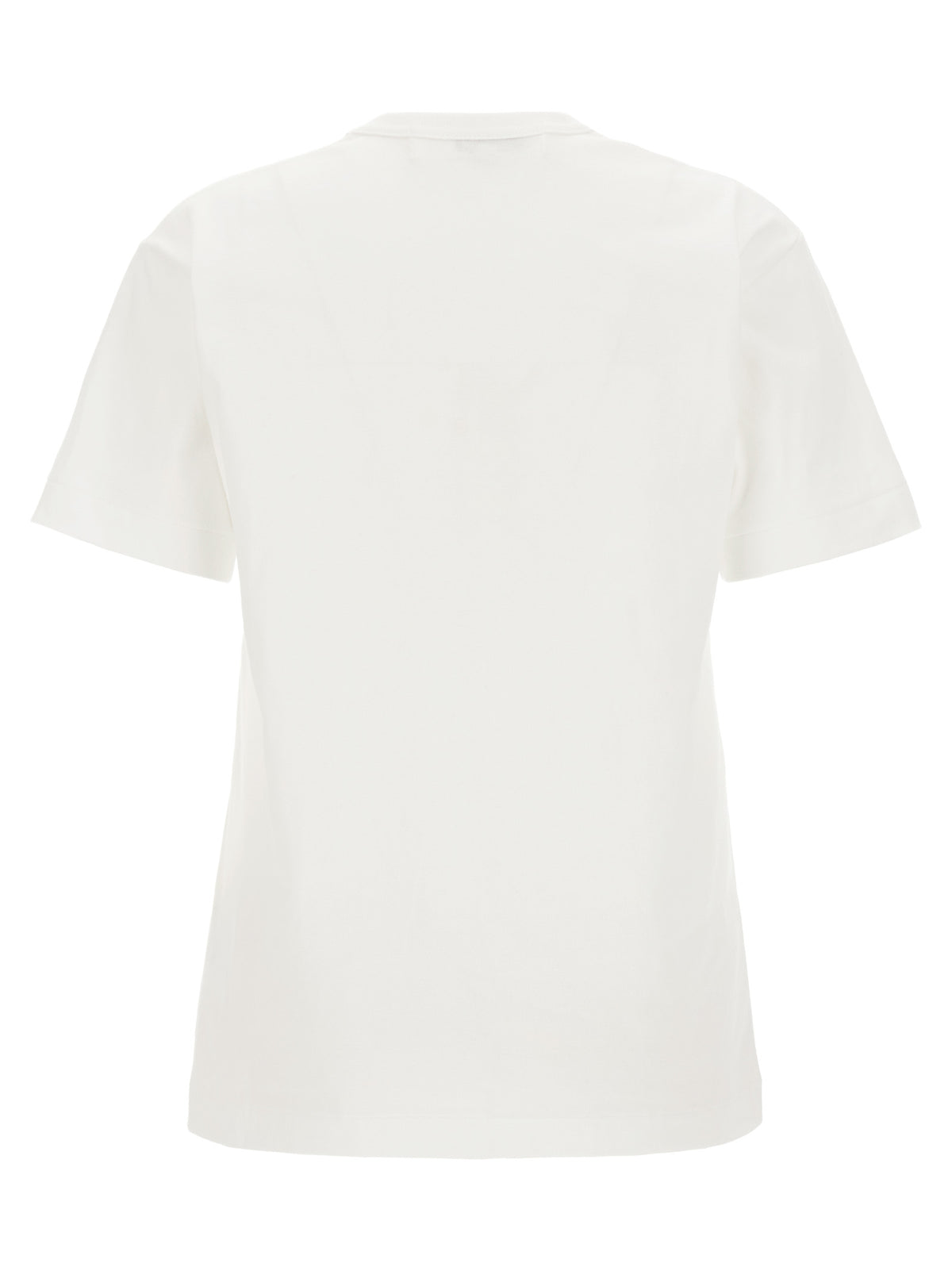 Comme Des Garçons Play Weißes Baumwoll-T-Shirt – Produktansicht 2 | Arca Lucia