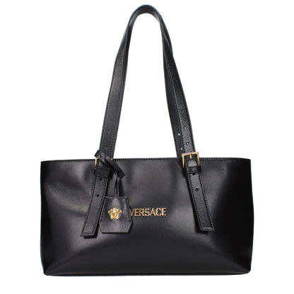 Versace Schwarze Leder Umhängetasche – Produktansicht 1 | Arca Lucia