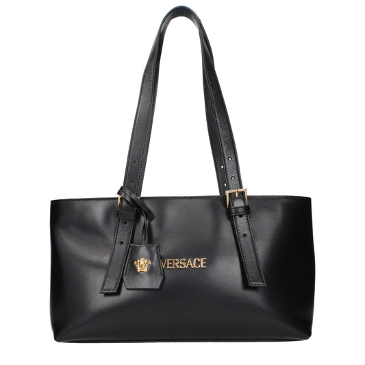 Versace Schwarze Leder Umhängetasche – Produktansicht 1 | Arca Lucia