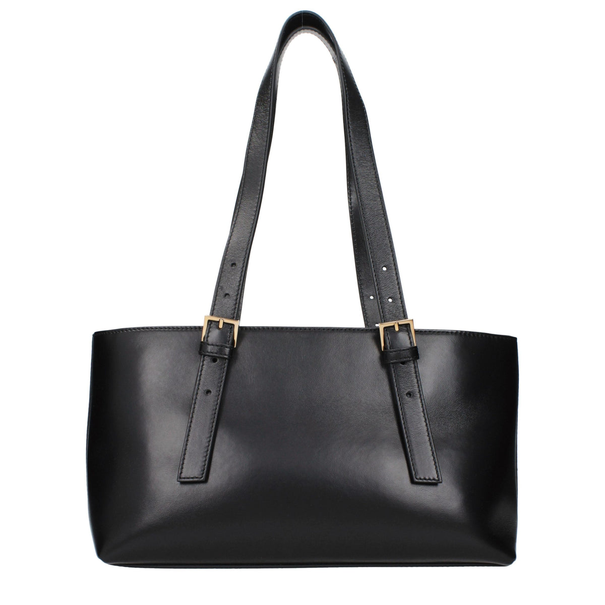 Versace Schwarze Leder Umhängetasche – Produktansicht 3 | Arca Lucia