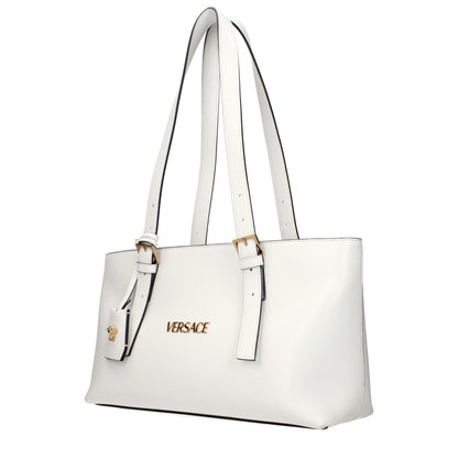 Versace Weiße Leder Schultertasche – Produktansicht 2 | Arca Lucia
