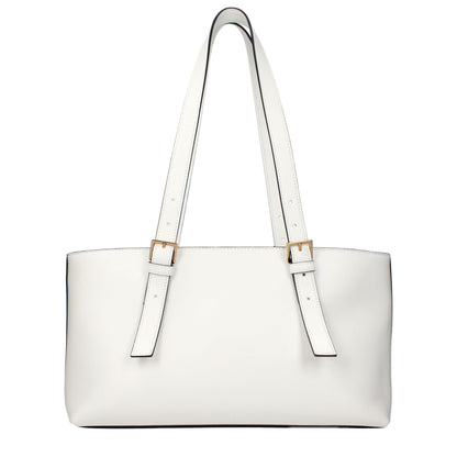 Versace Weiße Leder Schultertasche – Produktansicht 3 | Arca Lucia
