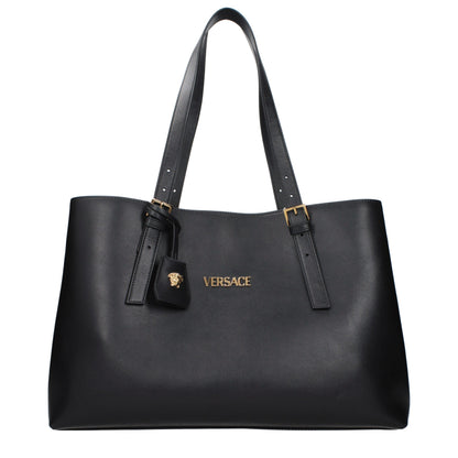 Versace Schwarze Leder Umhängetasche – Produktansicht 1 | Arca Lucia