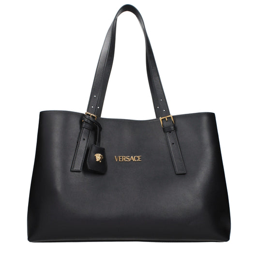 Versace Schwarze Leder Umhängetasche – Produktansicht 1 | Arca Lucia