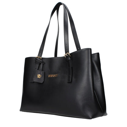 Versace Schwarze Leder Umhängetasche – Produktansicht 2 | Arca Lucia