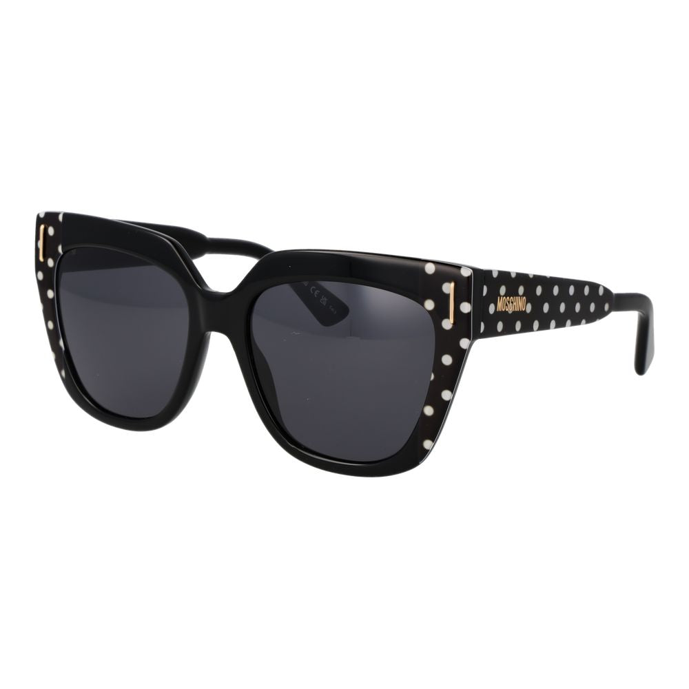 Moschino Schwarze Sonnenbrille aus Acetat – Produktansicht 1 | Arca Lucia
