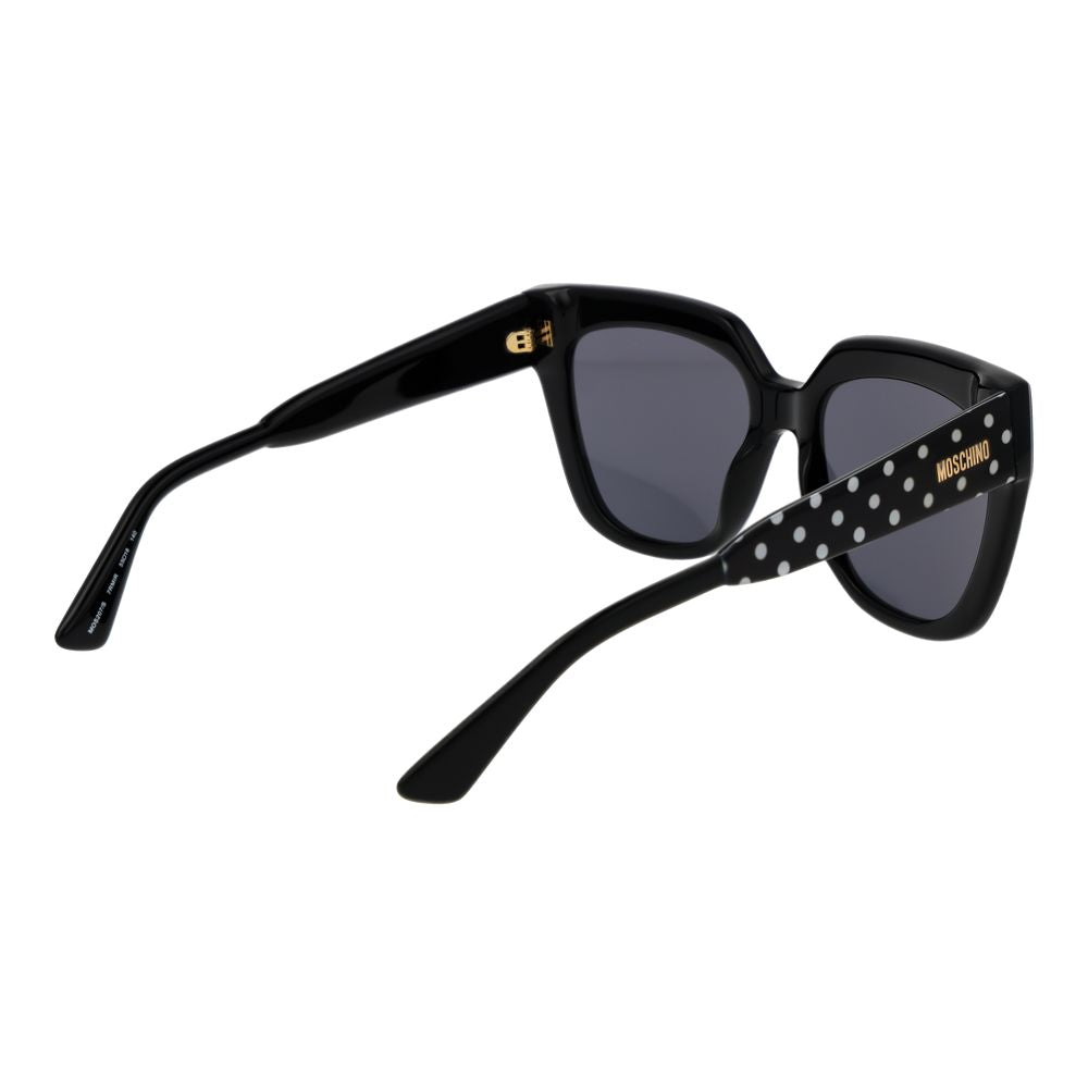 Moschino Schwarze Sonnenbrille aus Acetat – Produktansicht 3 | Arca Lucia
