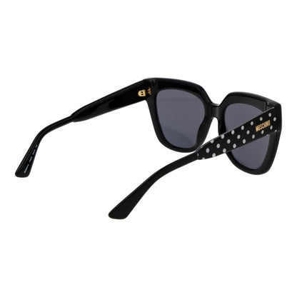 Moschino Schwarze Sonnenbrille aus Acetat – Produktansicht 3 | Arca Lucia