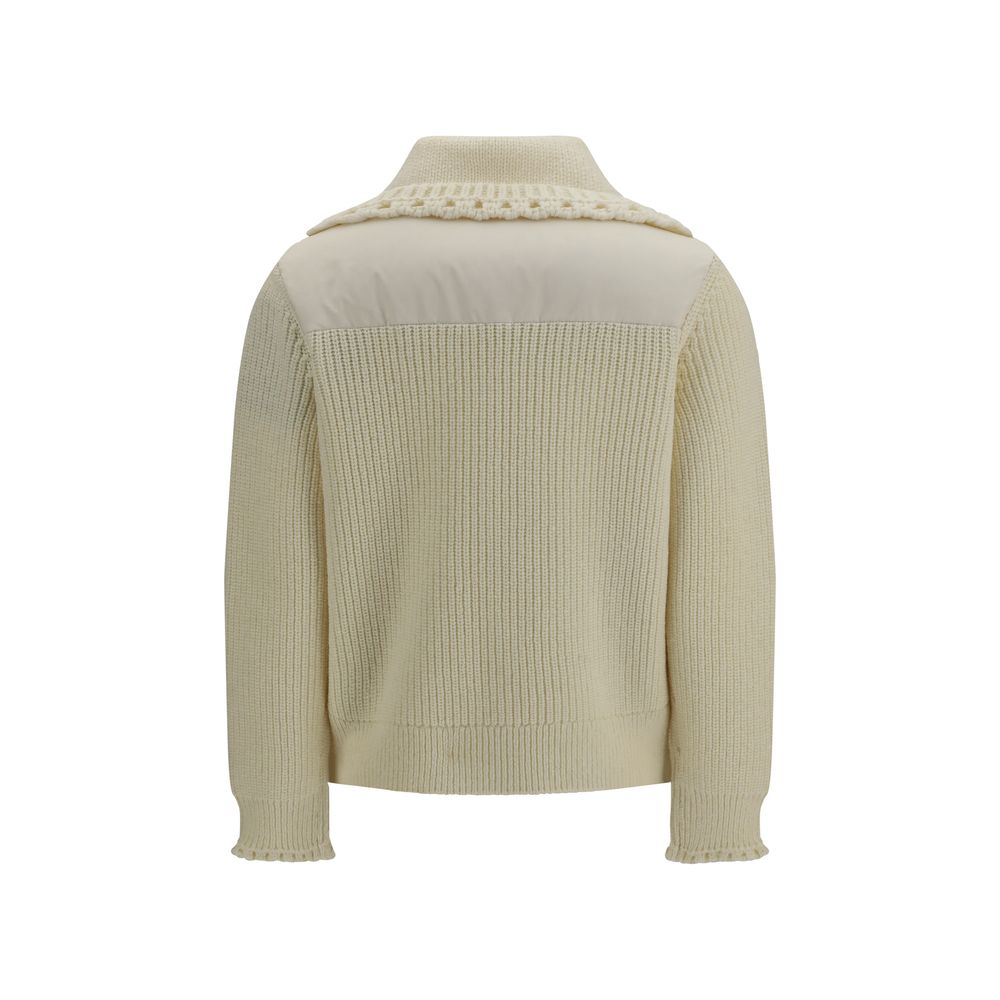 Moncler Grenoble Beige Woll Cardigan – Produktansicht 2 | Arca Lucia