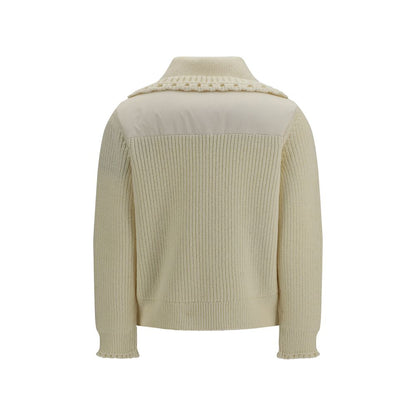 Moncler Grenoble Beige Woll Cardigan – Produktansicht 2 | Arca Lucia