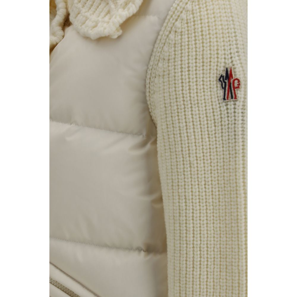 Moncler Grenoble Beige Woll Cardigan – Produktansicht 3 | Arca Lucia