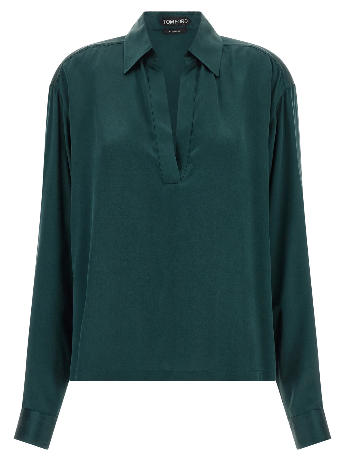 Tom Ford Zweifarbige Seiden-Poloshirt – Produktansicht 1 | Arca Lucia