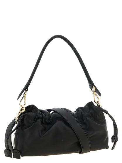 Fendi Schwarze Lammleder-Schultertasche – Produktansicht 2 | Arca Lucia