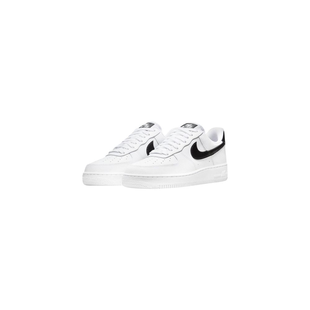 Nike Schwarze und Weiße Leder-Sneaker Low-Top – Produktansicht 2 | Arca Lucia