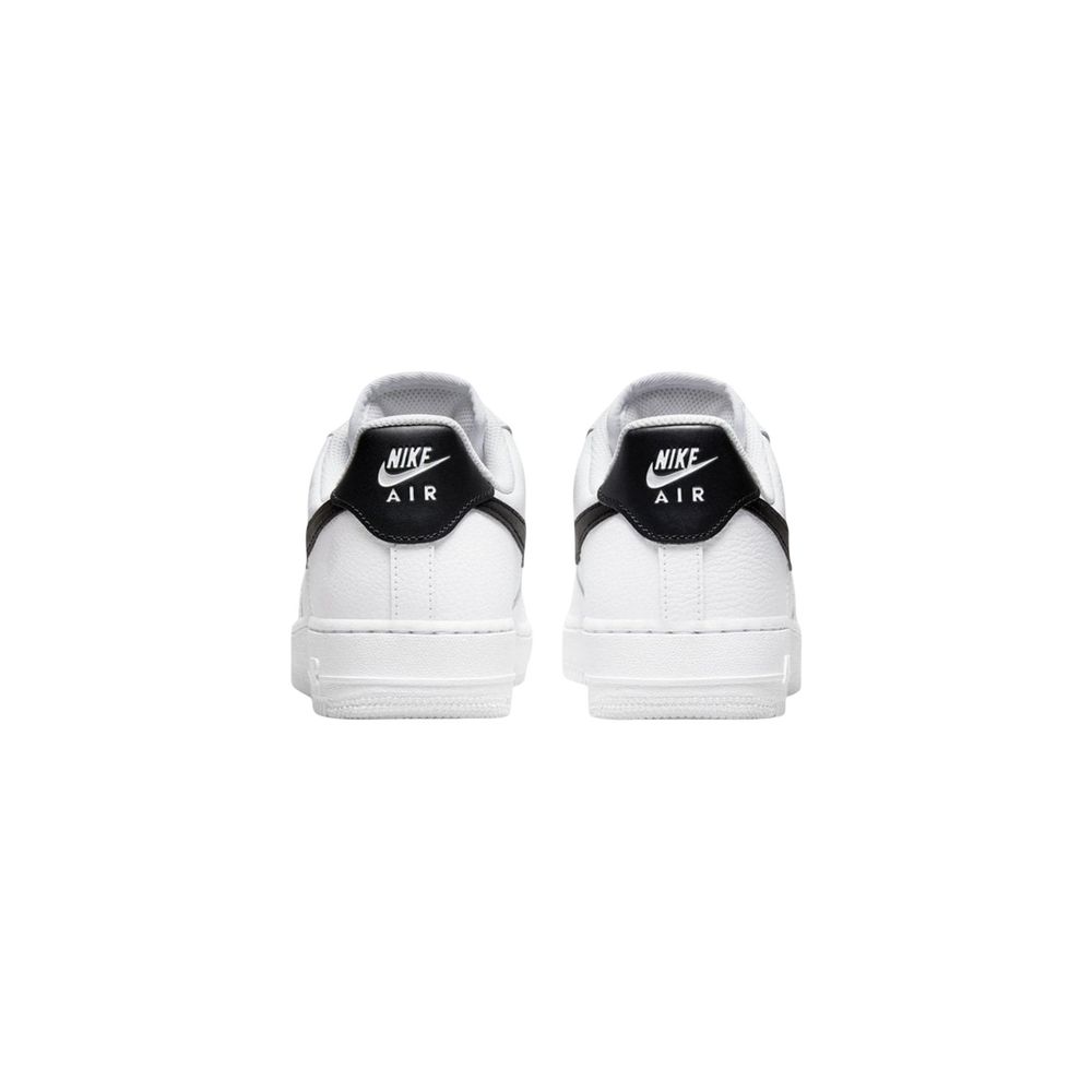Nike Schwarze und Weiße Leder-Sneaker Low-Top – Produktansicht 3 | Arca Lucia