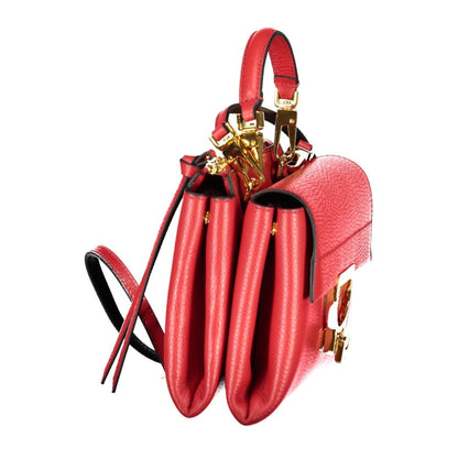 Coccinelle Arlettis Handtasche aus rotem Leder