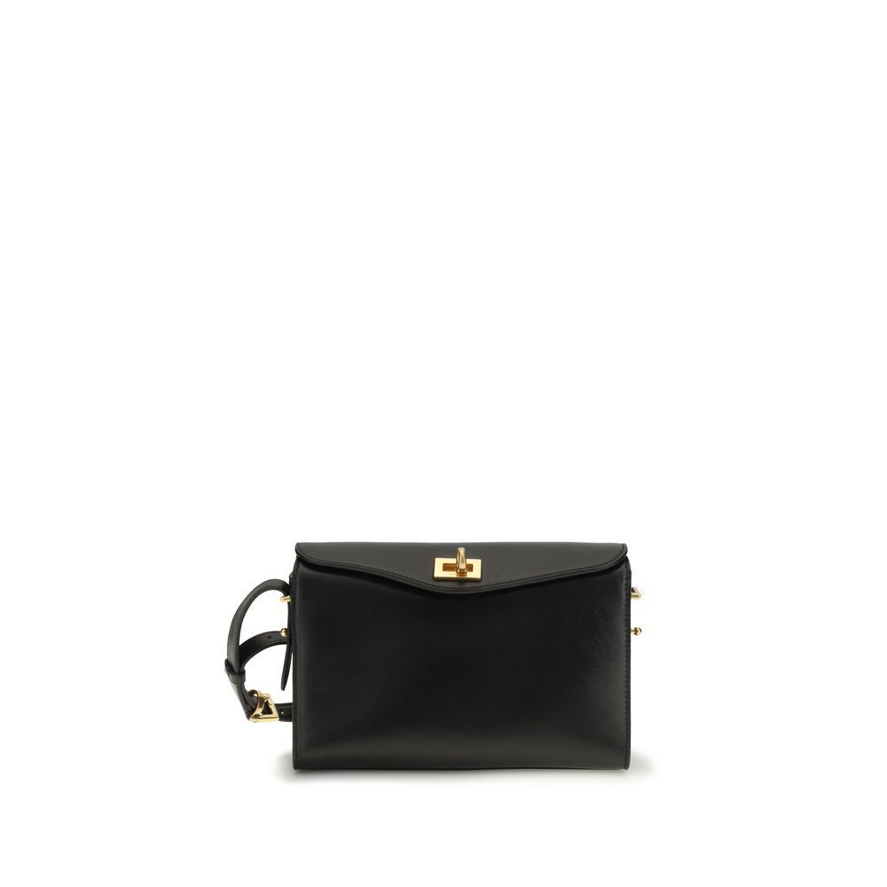 Balenciaga Borsa Le 7 Nano nera in pelle di agnello