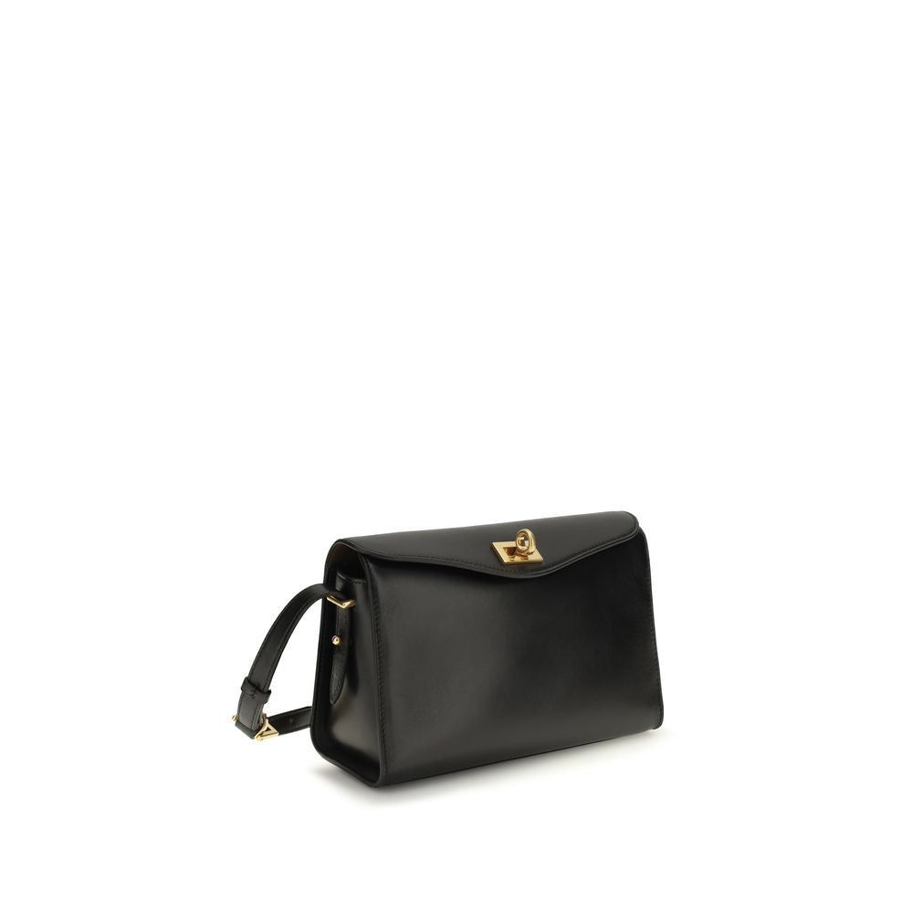 Balenciaga Borsa Le 7 Nano nera in pelle di agnello