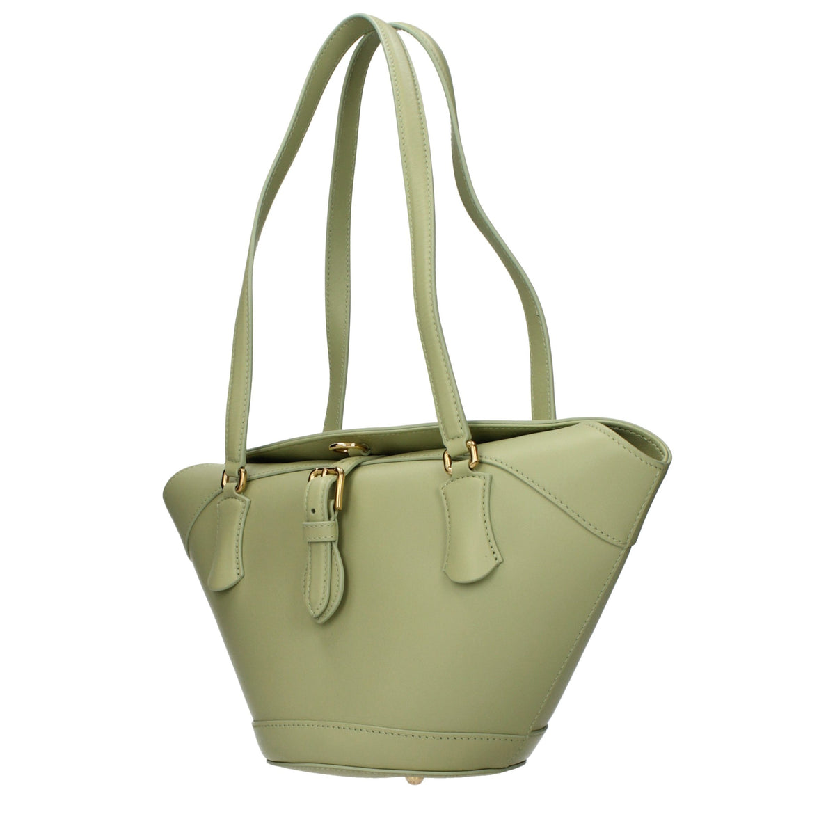 Dolce & Gabbana Grüne Schultertasche aus Leder
